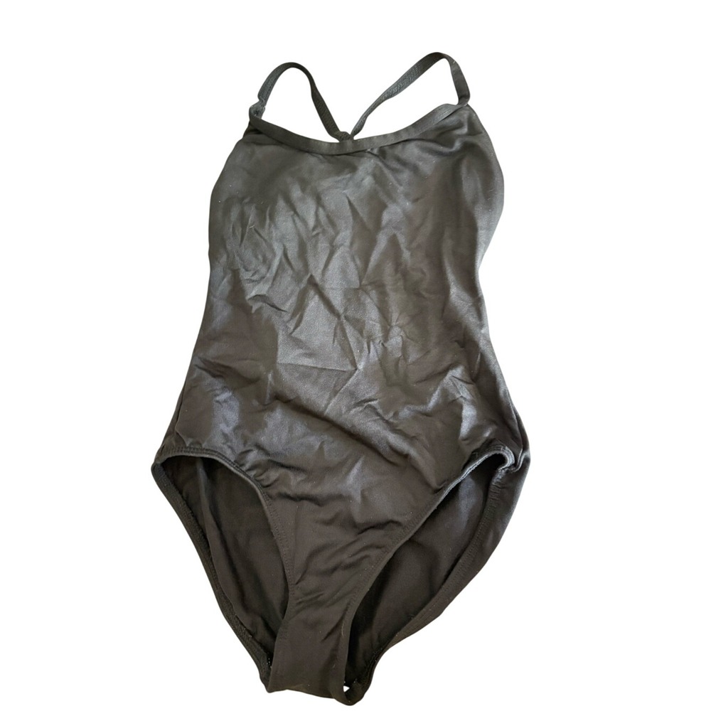 MotionWear Black One-Piece Leotard